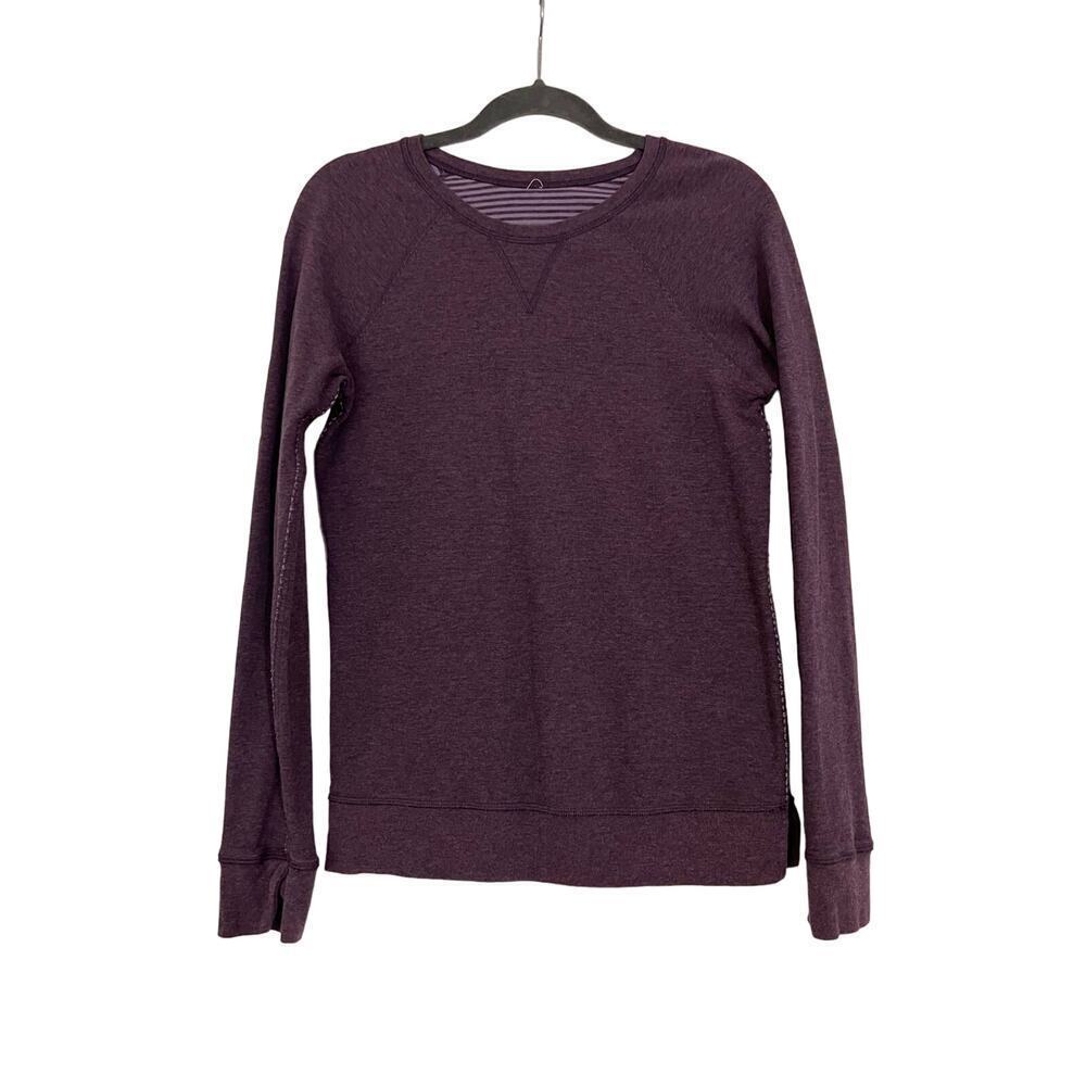 Lululemon Purple Reversible Long Sleeve Pullover Sz S